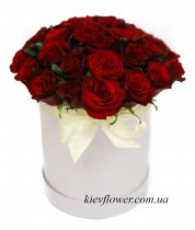 Boxed Red Roses